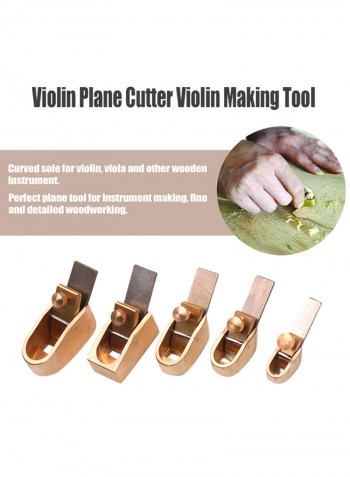 5-Piece Plane Cutter Violin Making Tool Set