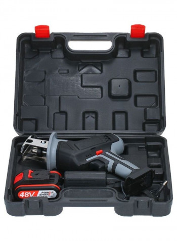 Electric Reciprocating Saw with Fast Charger Multicolour