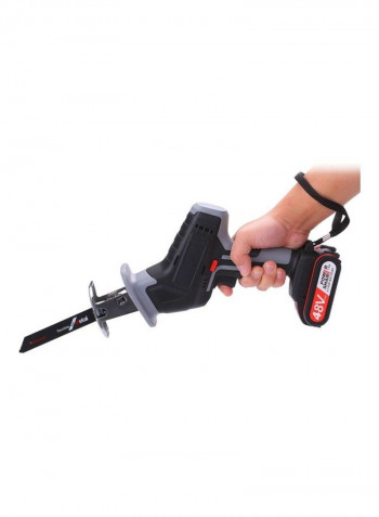 Electric Reciprocating Saw with Fast Charger Multicolour