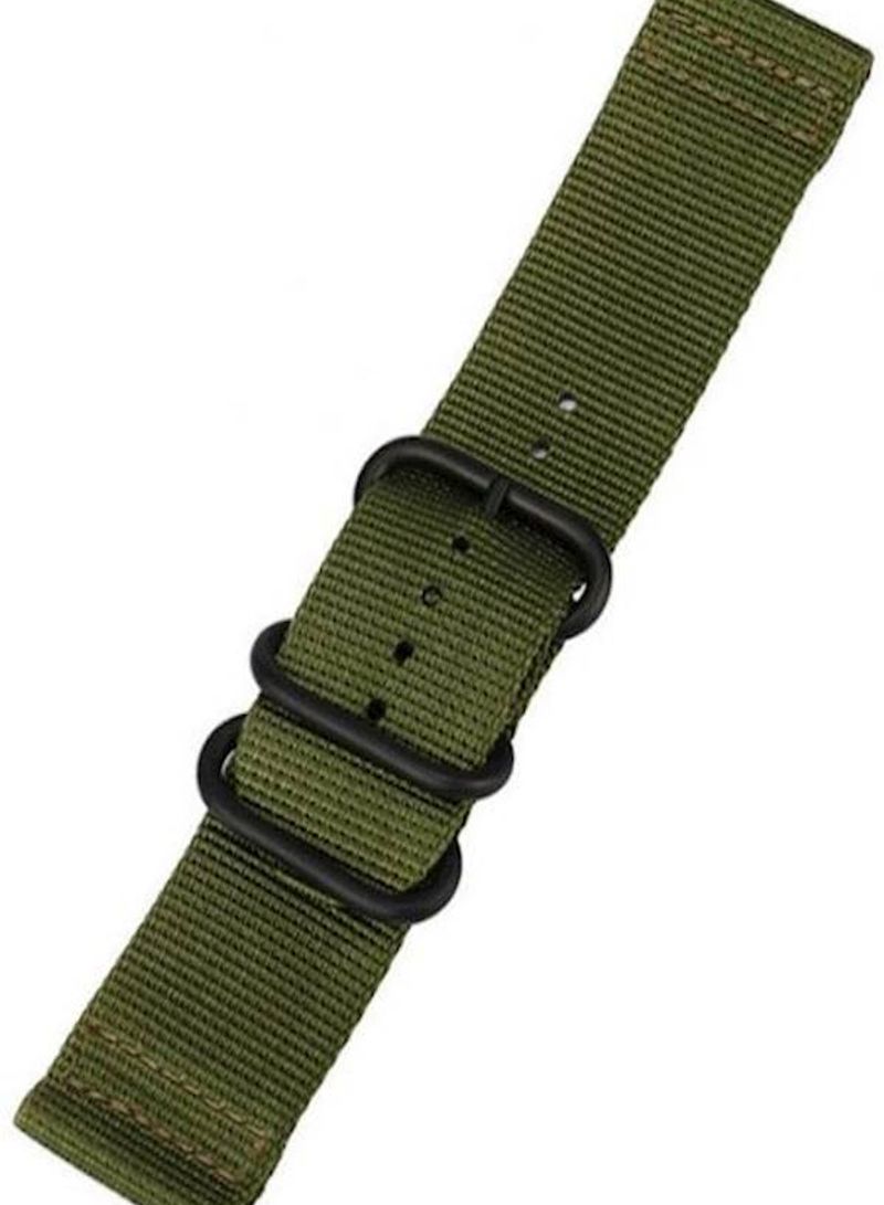 Huawei Watch 2 Premium Nylon Soft Smart Watch Band Strap Army Green