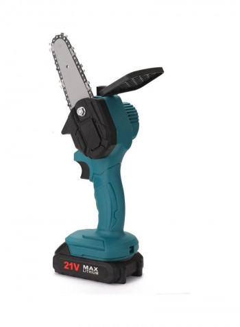 Portable Electric Pruning Saw Set Blue/Black/Silver