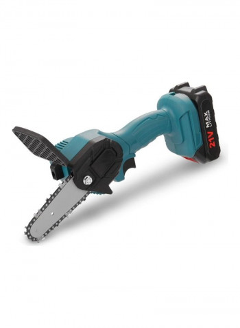 Portable Electric Pruning Saw Set Blue/Black/Silver