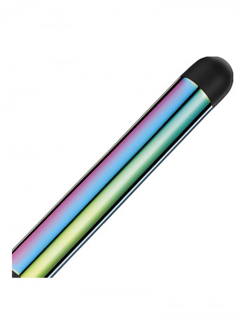 Rainbow Titanium Curling Wand Multicolour 1inch