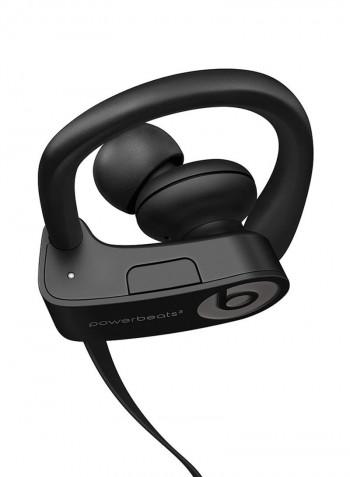 Wireless Earphones 99 New Stereo In-line Volume Control With Carrying Case Secure-Fit Earhooks BT Sport Earpieces Sweat Water Resistant Black
