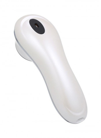 4-In-1 EMS Face Massager Off White/Black/Silver 6x16سنتيمتر