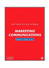 Marketing Communications: Objectives Strategy Tactics Paperback