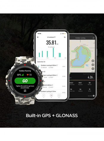 T-Rex Smartwatch Camo Green