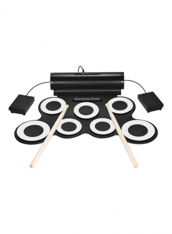 3-Piece Digital Stereo Electronic Drum Set