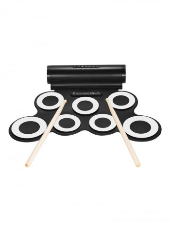 3-Piece Digital Stereo Electronic Drum Set