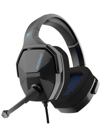 Earphone With Microphone Black
