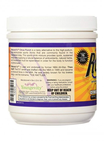 Rebound FX Dietary Supplement - Citrus Punch