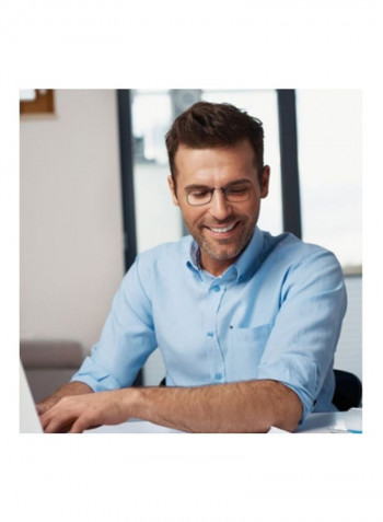 Rectangular Clip Nose Reading Glasses