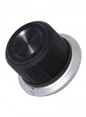 Replacement Volume Control Knob OMR1239 Black/Silver