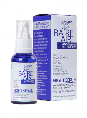 Anti Pollution Overnight Face Serum 30مل