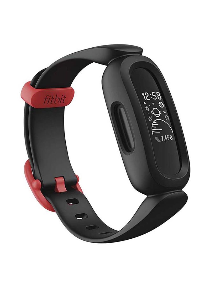 Ace 3 Activity Tracker for Kids 6+ with Animated Clock Faces Up to 8 days battery life & water resistant up to 50 m Black/Sport Red