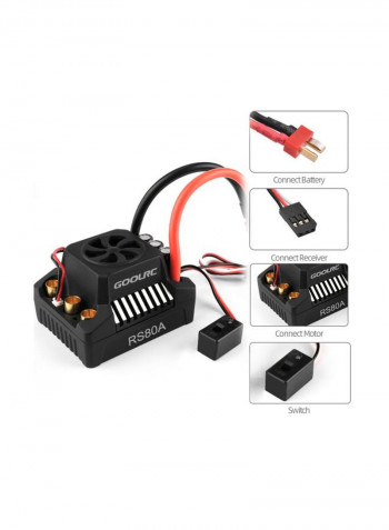 Brushless Motor And Brushless Splash-Proof Electronic Speed Controller For Car Crawler Truck 1RM11972