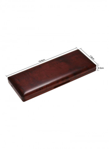 Wooden Reed Case With Inner Soft Cloth