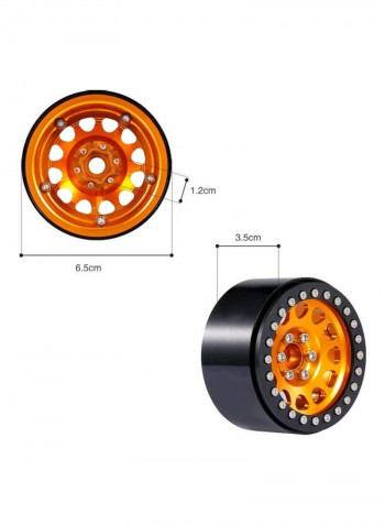4-Piece Wheel Rim Beadlock
