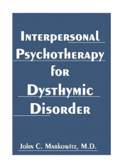 Interpersonal Psychotherapy For Dysthymic Disorder Paperback