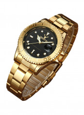 Men's Stainless Steel Quartz Analog Watch NNSB03707571