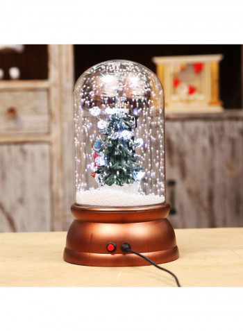 Christmas Musical Snow Lantern Hanging Lighting Lamp Multicolour