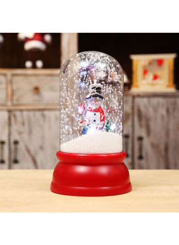 Christmas Musical Snow Lantern Hanging Lighting Lamp Multicolour