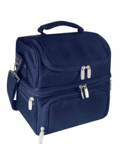 Insulated Lunch Bag Blue 11.75x7.25x12inch
