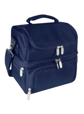 Insulated Lunch Bag Blue 11.75x7.25x12inch