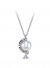 925 Sterling Silver With Freshwater Pearl Pendant Necklace