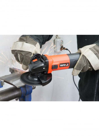 Angle Grinder Black/Orange 125millimeter