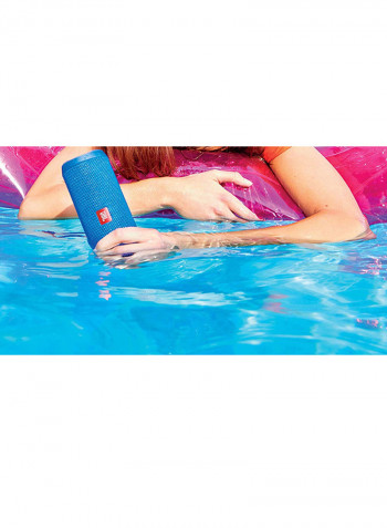 Flip 4 Waterproof Portable Bluetooth Speaker Blue