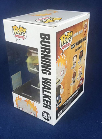 The Walking Dead Burning Walker Bobblehead 849803094850