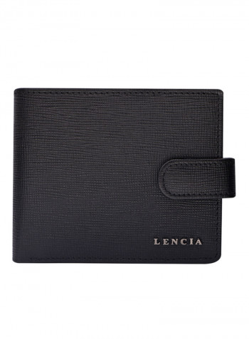 Casual Leather Wallet Black