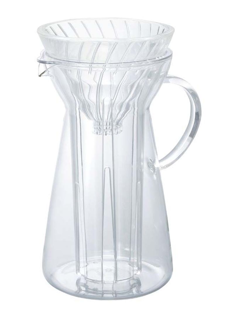 Glass Pour Over Hot And Iced Coffee Maker 700 ml V60 Clear