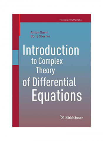 Introduction To Complex Theory Of Differential Equations Paperback