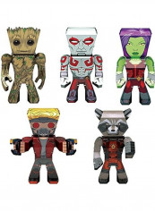 Set Of 5 Metal Earth 3D Metal Model Kits 6 x 6 x 1inch
