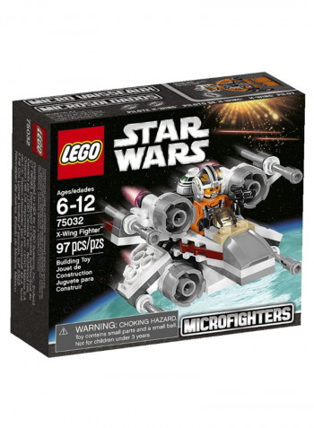 97-Piece Star Wars Microfighters Series 1 X-Wing Fighter Set 75032