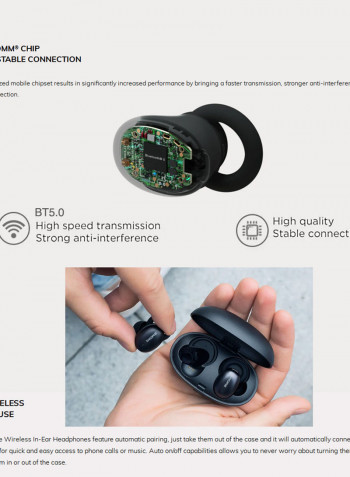 E1026BT-I Sports Wireless Bluetooth In-Ear Mini Earbuds Gold