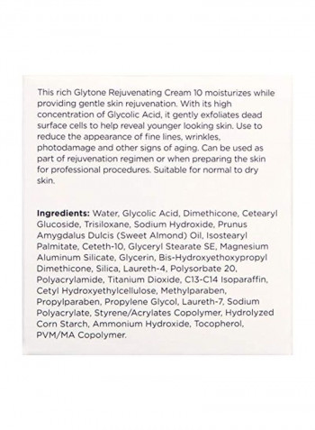 Rejuvenating Cream 10 1.6ounce