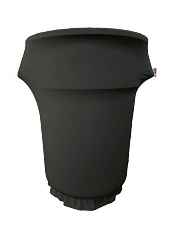 Trash Can Cover Black 33.2x26.3x26.3inch