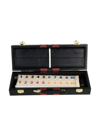 Deluxe Rummy With Storage Rack Set CHH5017