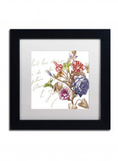 La Belle VIe II Framed Wall Art Multicolour 11 x 11inch