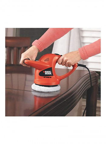 Random Orbit Polisher Orange/Black/Blue