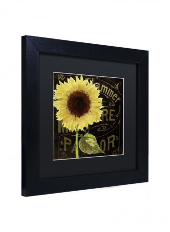 Sundresses I Framed Wall Art Yellow/Red 11 x 11inch