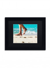Walking The Beach Wall Art Multicolour 11 x 14inch