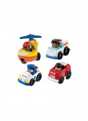 4-Piece Little People Wheelies Community Helpers Set DKY38