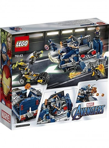 477-Piece Marvel Avengers Truck Take-Down Building Kit