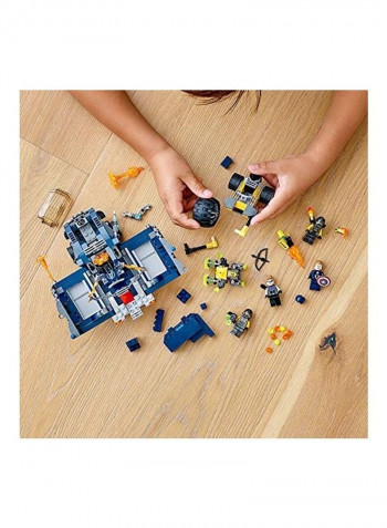 477-Piece Marvel Avengers Truck Take-Down Building Kit