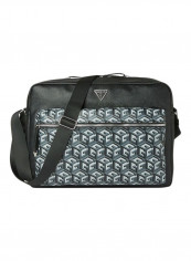 Neo Messenger Bag Black/Grey/White