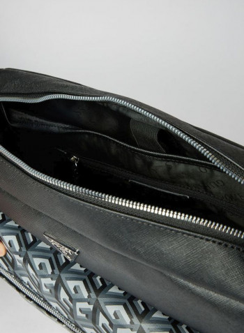 Neo Messenger Bag Black/Grey/White